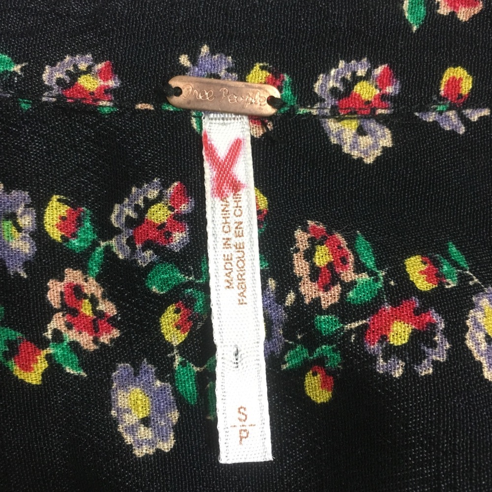 FINAL DAY! Free People Floral Mini Dress - Picture 5 of 7